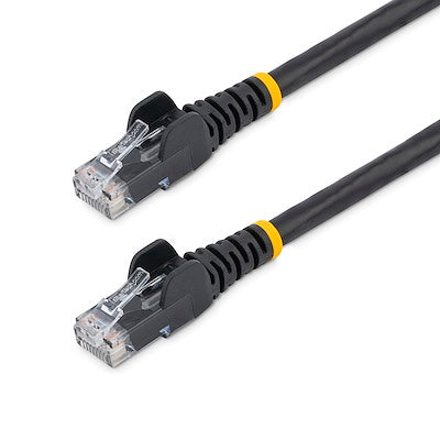 15ft Cat5e Black RJ45 UTP Patch Cable