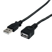 10ft USB 2.0 Extension Cable M/F