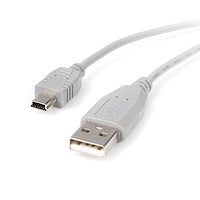 10ft Mini USB 2.0 Cable M/M