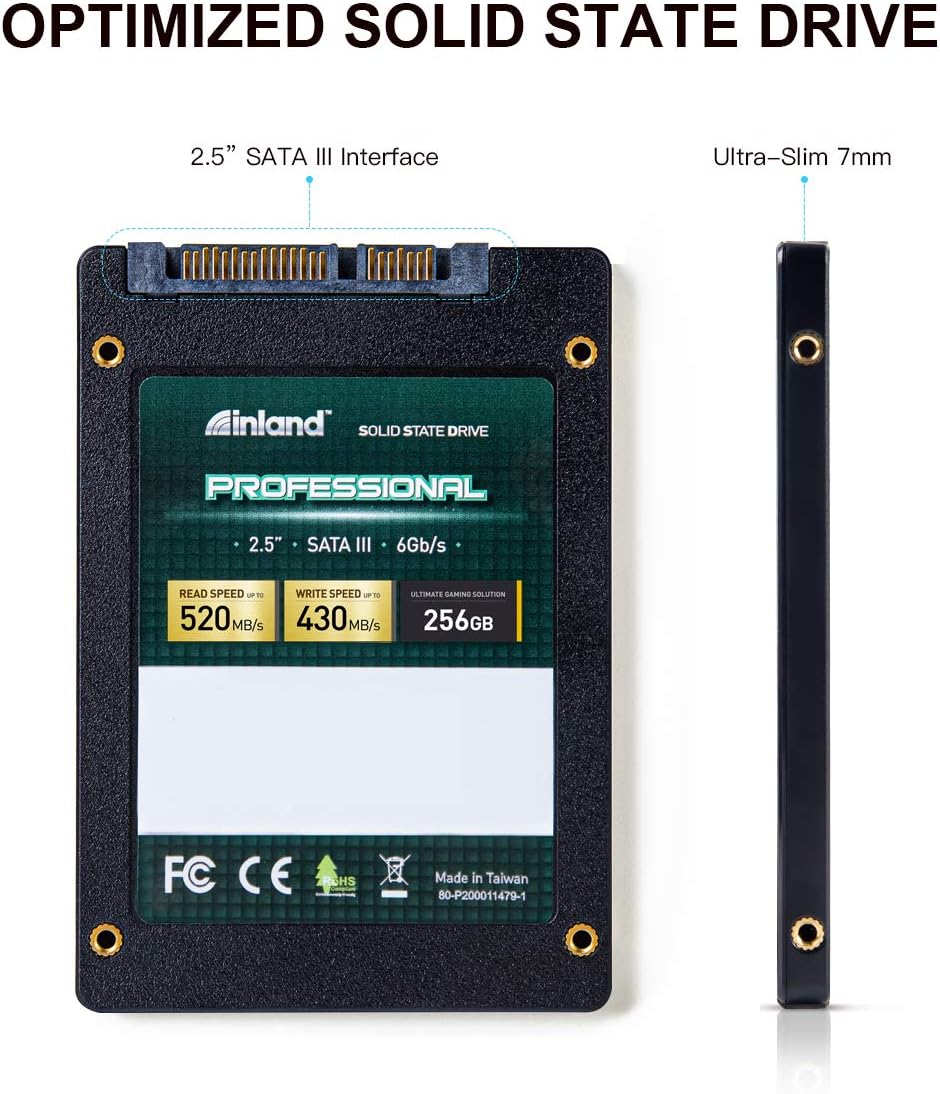 Inland 256GB HD