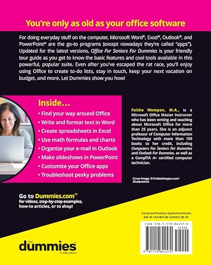 Microsoft Office for Seniors for Dummies