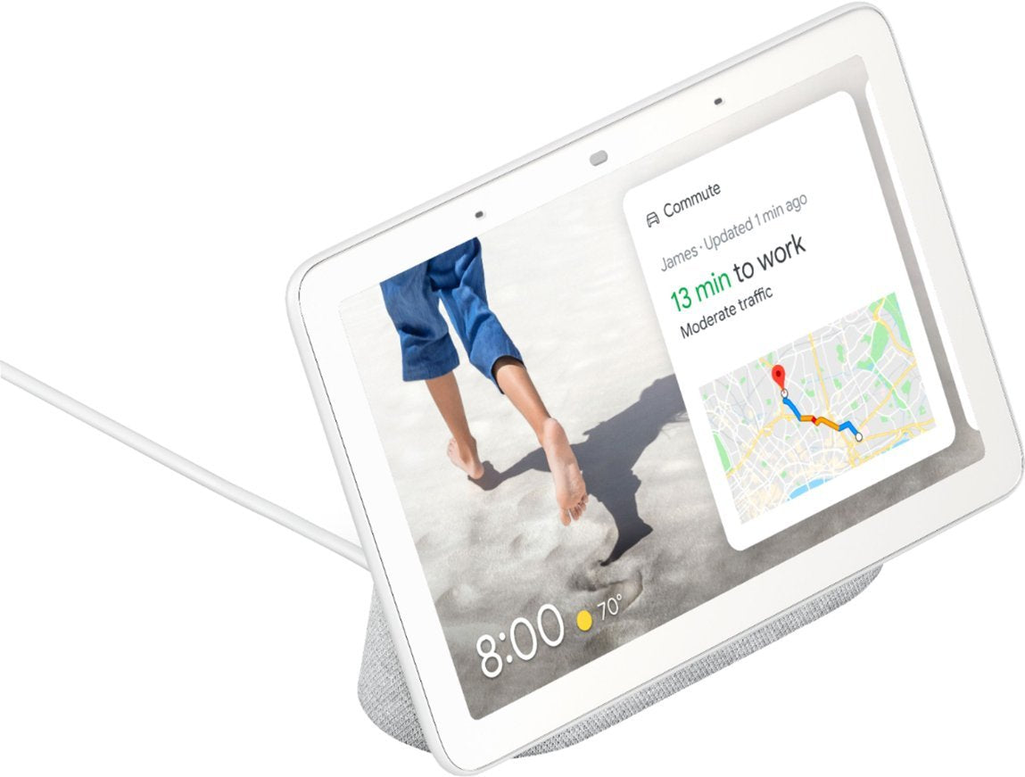 Nest Hub Smart Display with Google Assistant - Chalk