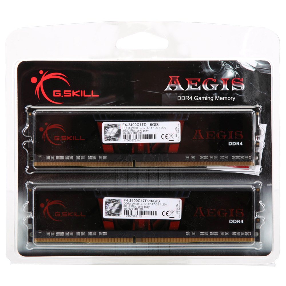 Aegis 16GB (2 x 8GB) DDR4-2400