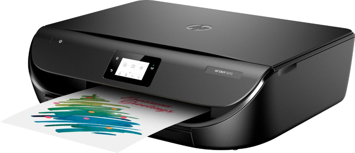 HP - ENVY 5070 Inkjet Printer - Black