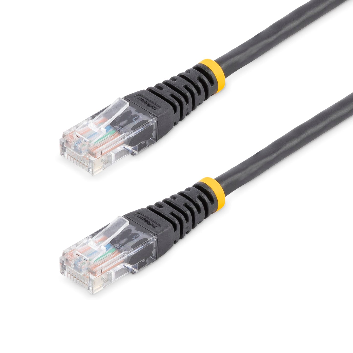 100ft Cat5e Black RJ45 UTP Patch Cable