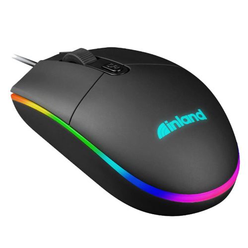 Inland M-54 Wired Mouse - RGB