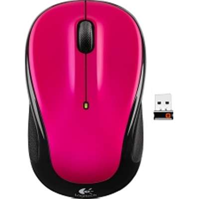 Logitech M325 Wireless Mouse - Brilliant Rose