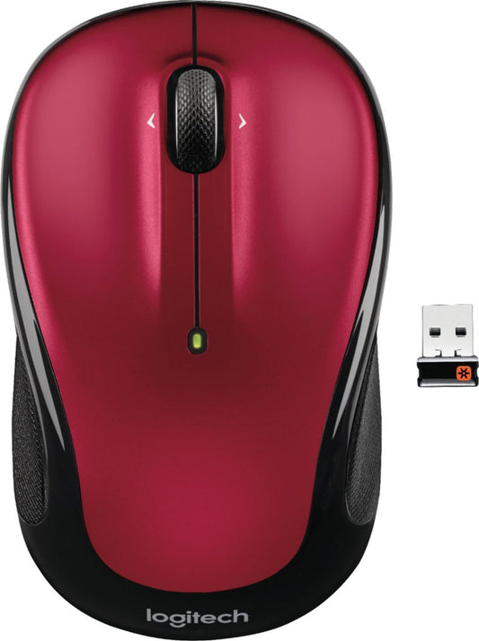 Logitech - M325 Wireless Mouse - Red