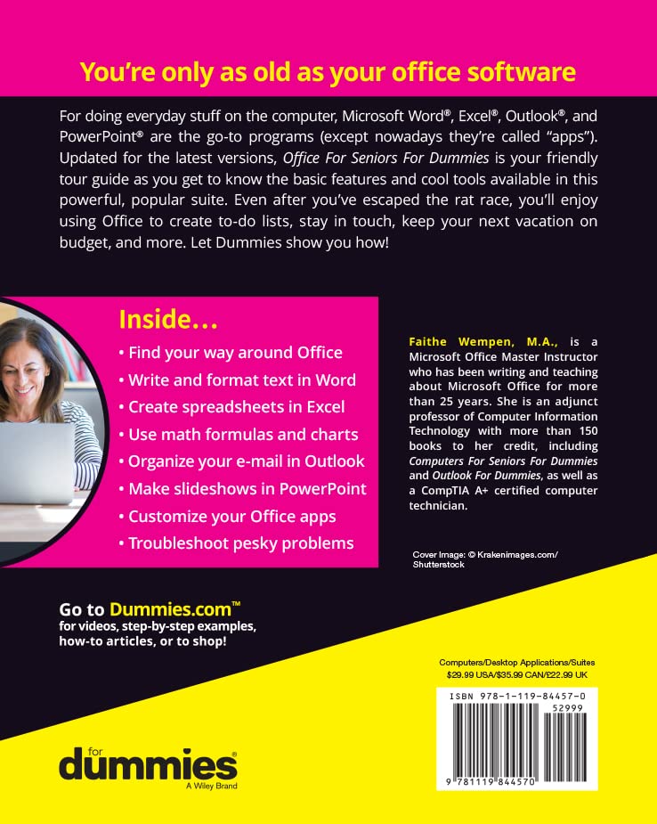 Office For Seniors For Dummies