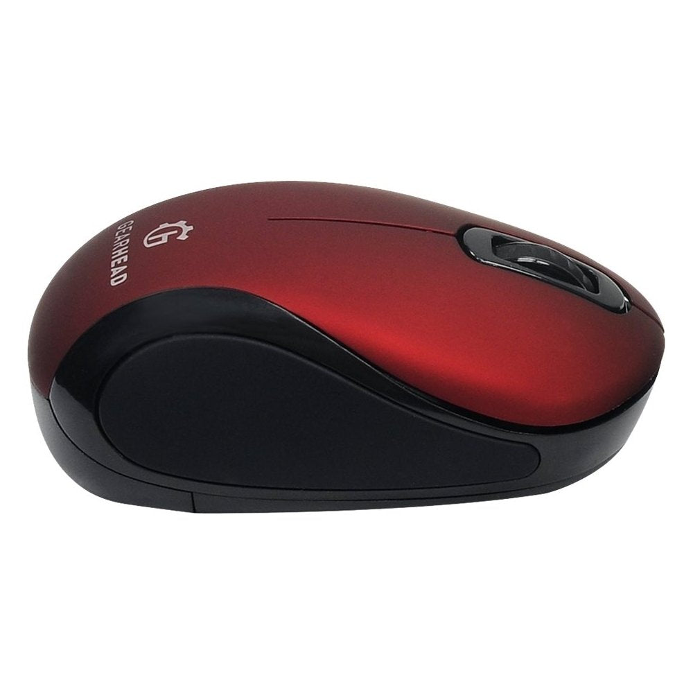 Gear Head - Wireless Optical Mouse - Red